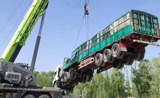 三原道路脱困救援案例